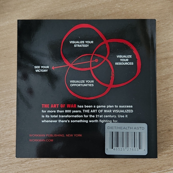 The Art of War Visualized Book by Jessica Hagy NWT 250 pages - Picture 2 of 11